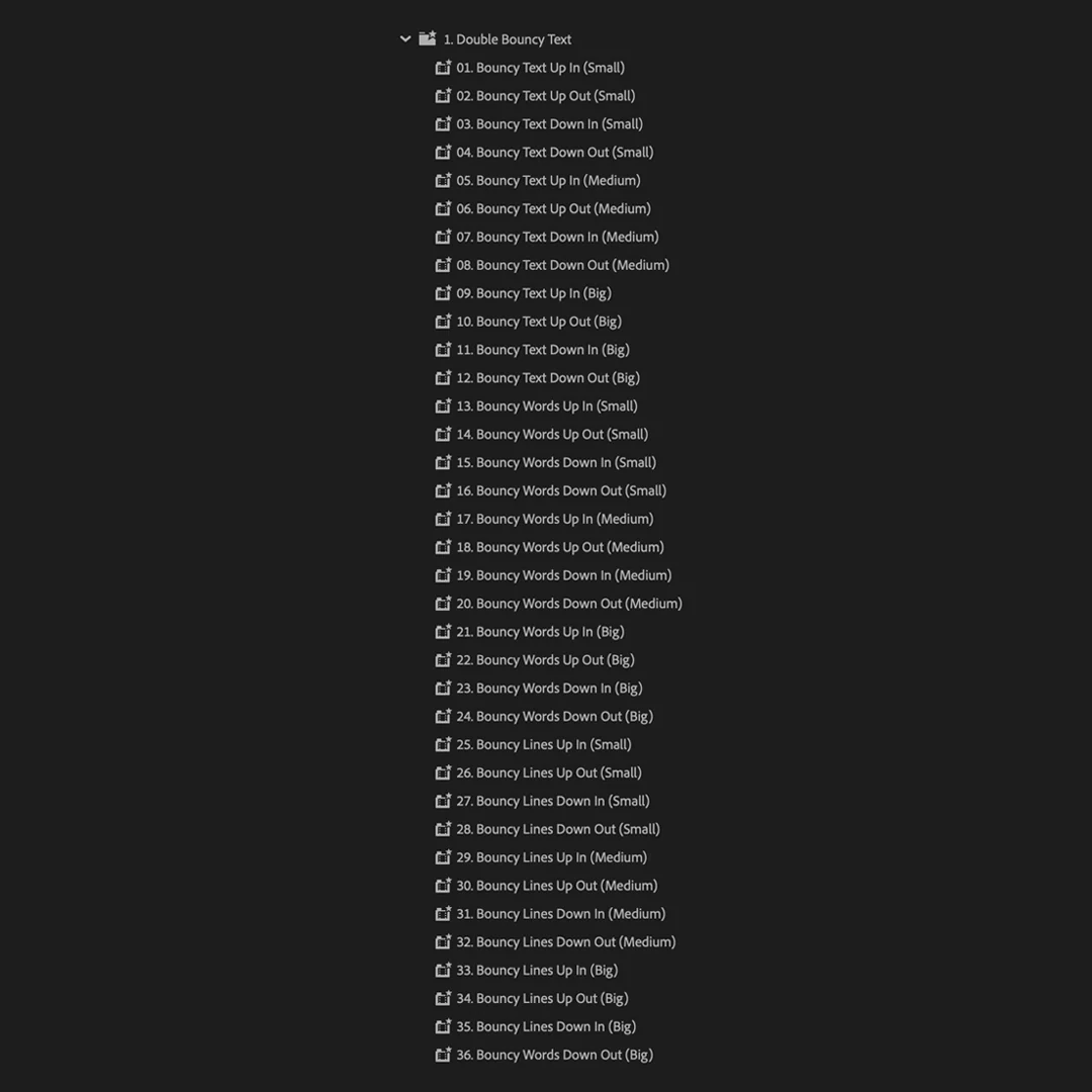 Advanced Text Preset Pack - Image 11