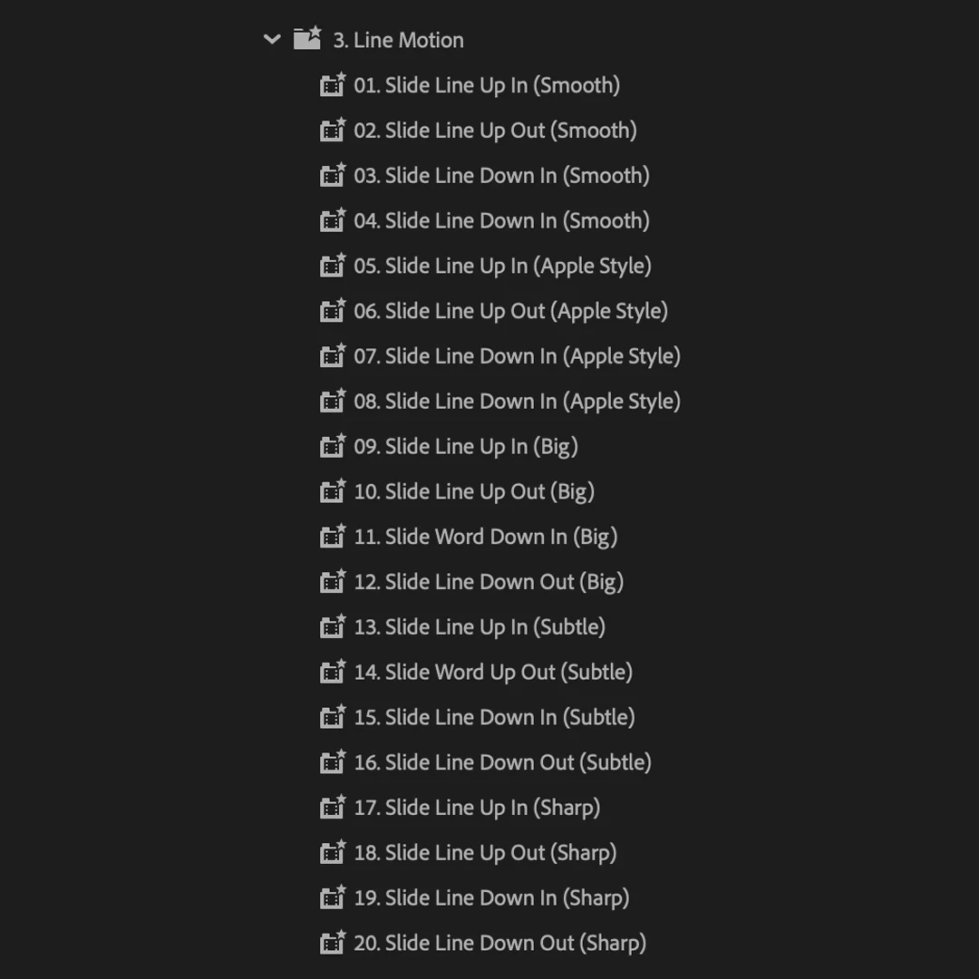 Advanced Text Preset Pack - Image 13