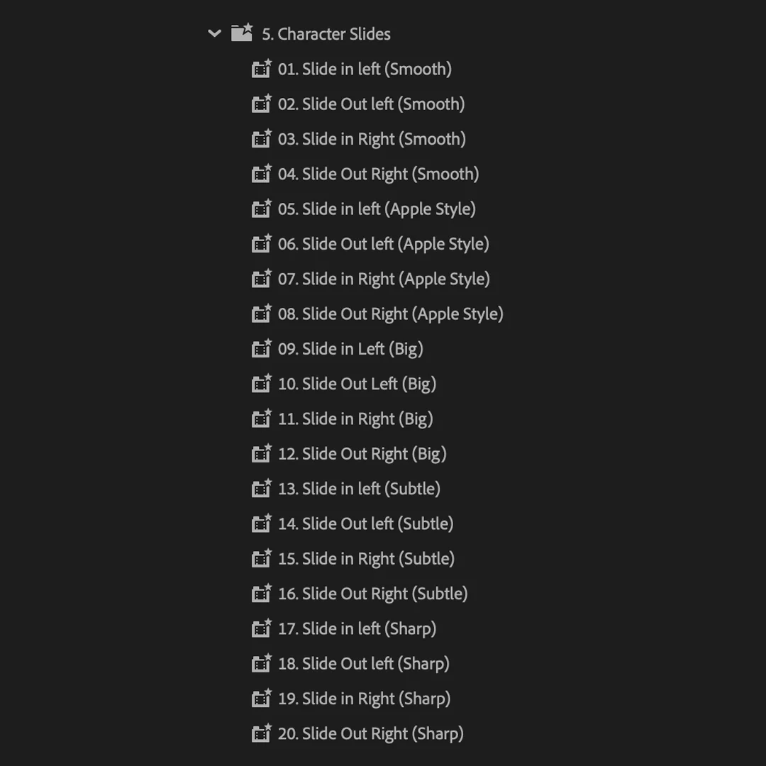 Advanced Text Preset Pack - Image 15