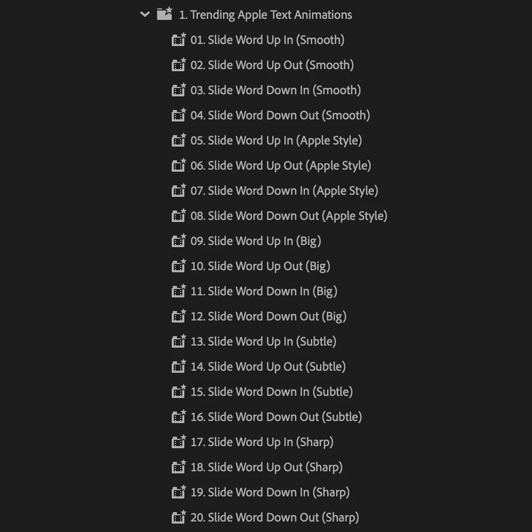 Advanced Text Preset Pack - Image 4