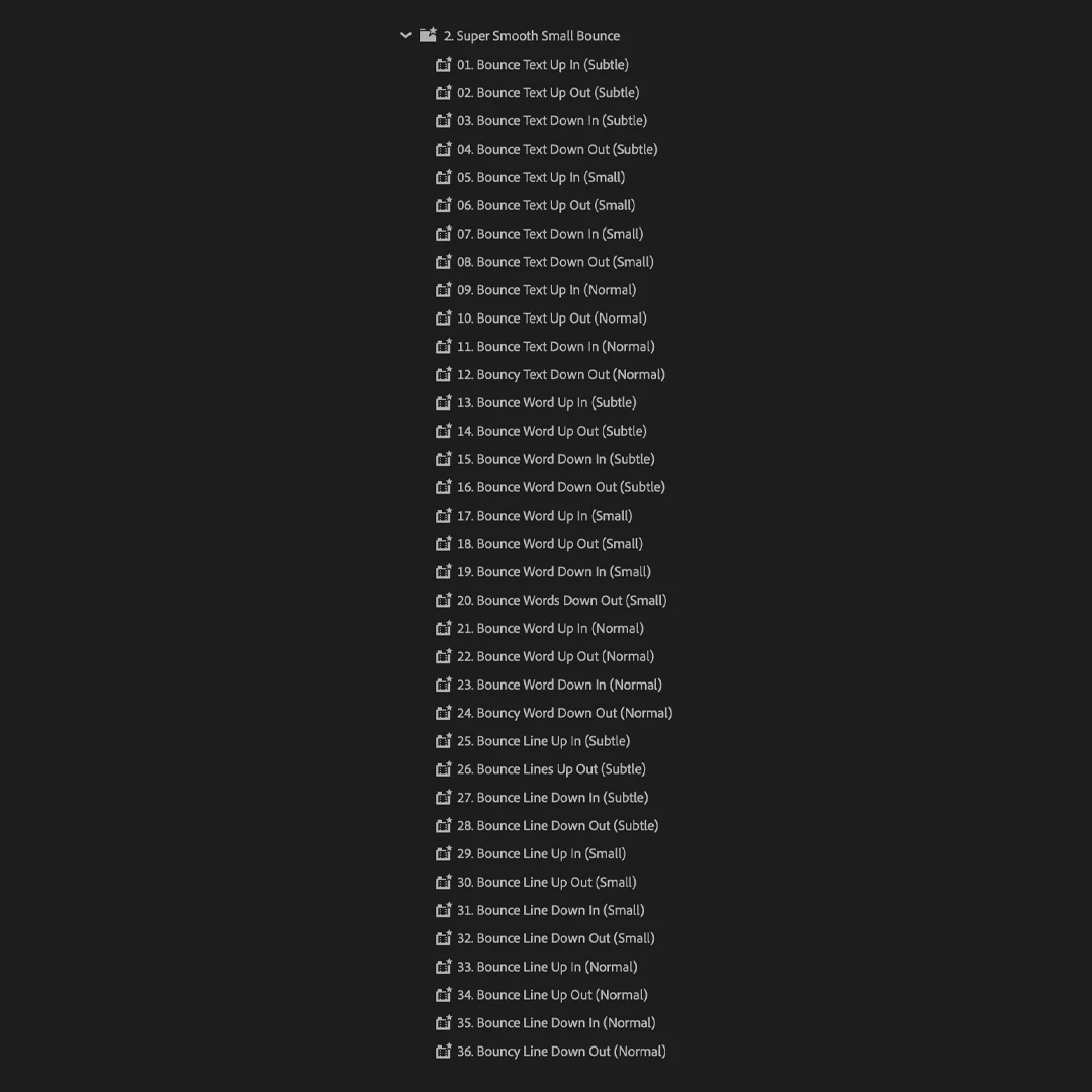 Advanced Text Preset Pack - Image 7