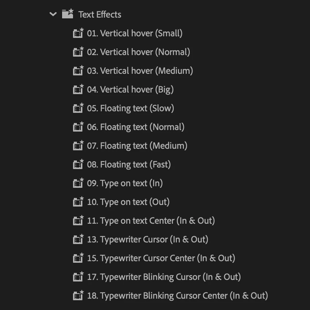 Advanced Text Preset Pack - Image 8