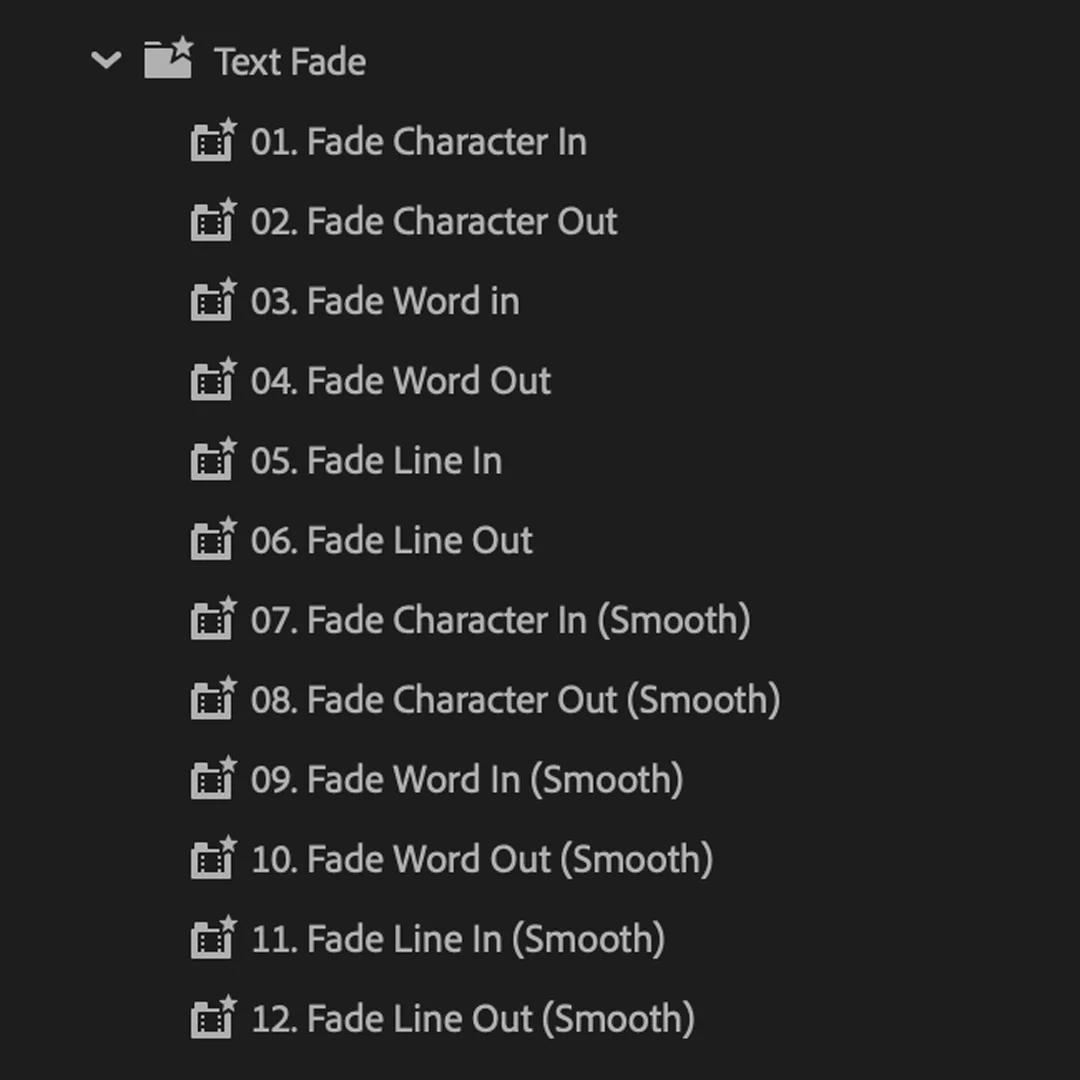 Advanced Text Preset Pack - Image 9