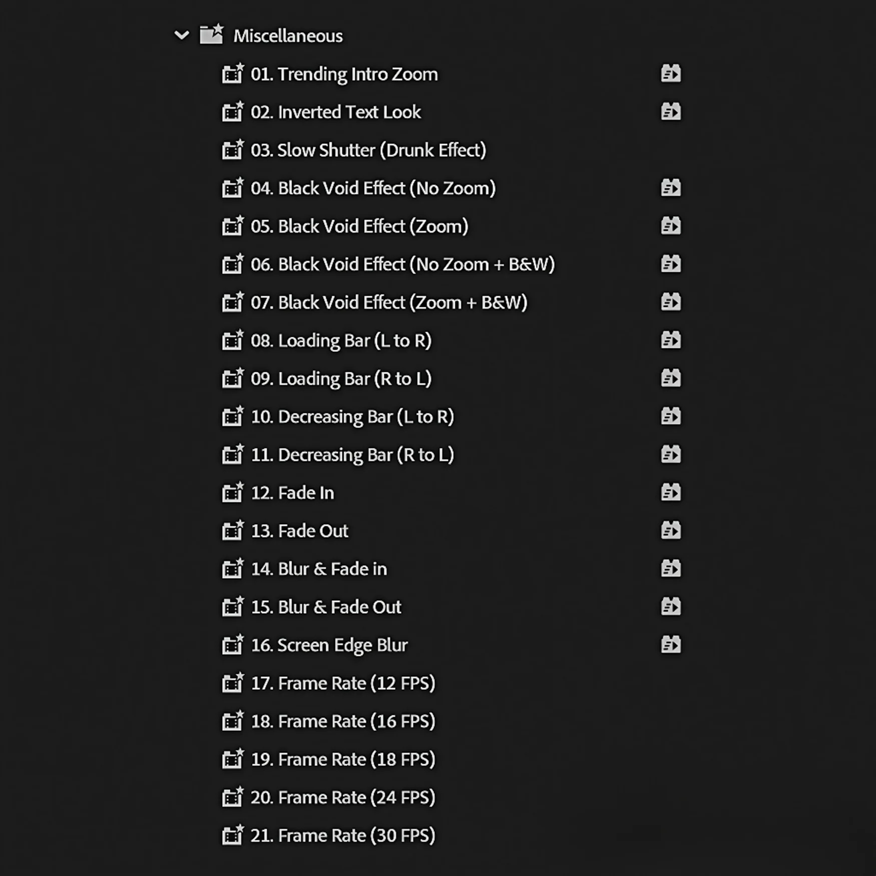 Ultimate Premiere Pro Preset Pack - Image 13
